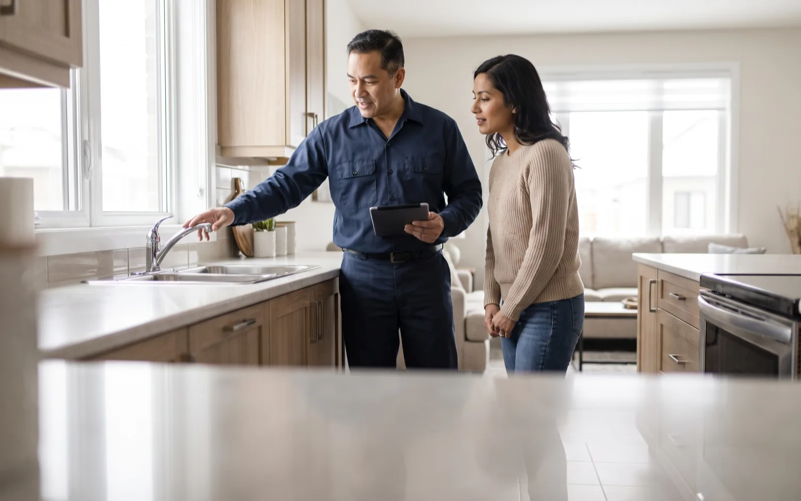 Resident maintenance client experience